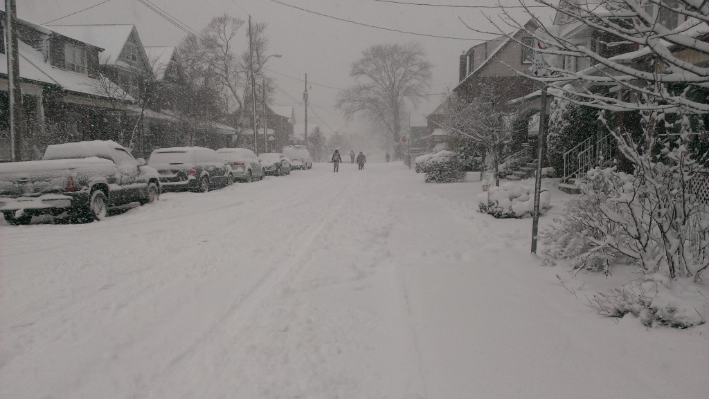 I was active as a Snow Angel after the February 7 snow storm.